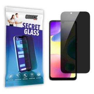 GrizzGlass SecretGlass Xiaomi Redmi 10A betekintésgátló kijelzővédő üvegfólia