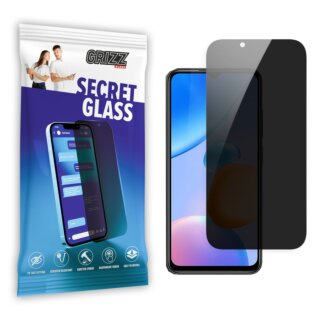 GrizzGlass SecretGlass Xiaomi Redmi 11 Prime 4G betekintésgátló kijelzővédő üvegfólia