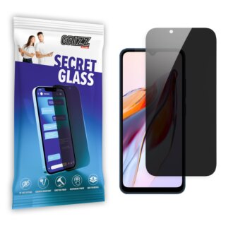 GrizzGlass SecretGlass Xiaomi Redmi 12C betekintésgátló kijelzővédő üvegfólia