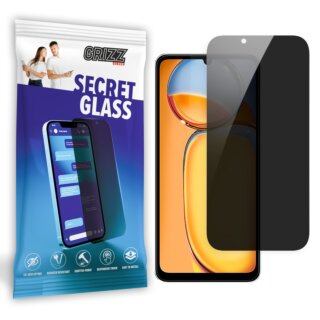 GrizzGlass SecretGlass Xiaomi Redmi 13C betekintésgátló kijelzővédő üvegfólia