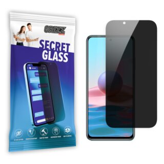 GrizzGlass SecretGlass Xiaomi Redmi Note 10 Pro betekintésgátló kijelzővédő üvegfólia