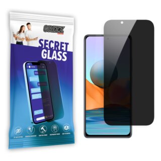 GrizzGlass SecretGlass Xiaomi Redmi Note 10 Pro Max betekintésgátló kijelzővédő üvegfólia