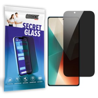 GrizzGlass SecretGlass Xiaomi Redmi Note 13 5G betekintésgátló kijelzővédő üvegfólia