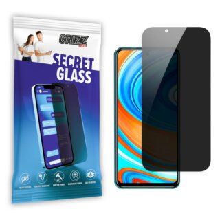 GrizzGlass SecretGlass Xiaomi Redmi Note 9 Pro 4G betekintésgátló kijelzővédő üvegfólia
