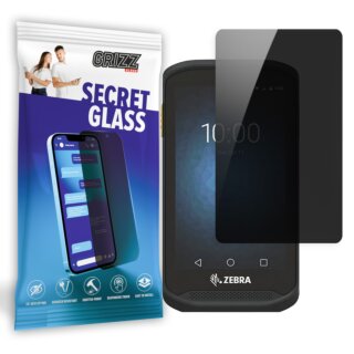 GrizzGlass SecretGlass Zebra TC25 betekintésgátló kijelzővédő üvegfólia