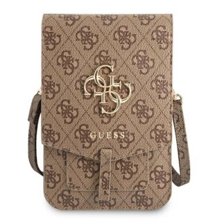 Guess Bag GUWBG4GFBR becsúsztathatós bőr válltáska - barna