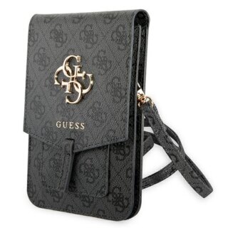 Guess Bag GUWBG4GFGR becsúsztathatós bőr válltáska - szürke