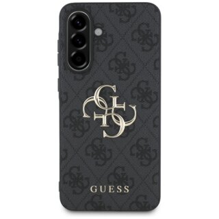 Guess Big 4G Logo Classic Logo Samsung Galaxy A36 bőr hátlap tok - fekete