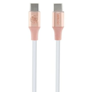 Guess GUCCLALRGDP USB-C - USB-C kábel - 150cm - rózsaszín