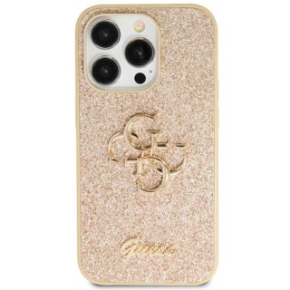 Guess GUHCP13LHG4SGD iPhone 13 / 13 Pro szilikon hátlap tok - arany