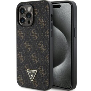 Guess GUHCP14XPG4GPK iPhone 14 Pro Max bőr hátlap tok - fekete