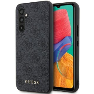 Guess GUHCS23FEG4GFGR Samsung Galaxy S23 FE bőr hátlap tok - szürke
