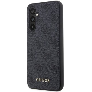 Guess GUHCS23FEG4GFGR Samsung Galaxy S23 FE bőr hátlap tok - szürke