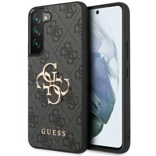 Guess GUHCS23S4GMGGR Samsung Galaxy S23 bőr hátlap tok - szürke