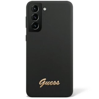 Guess GUHCS23SSLSMK Samsung Galaxy S23 szilikon hátlap tok - fekete