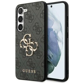 Guess GUHCSA354GMGGR Samsung Galaxy A35 bőr hátlap tok - fekete