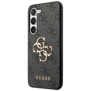 Guess GUHCSA354GMGGR Samsung Galaxy A35 bőr hátlap tok - fekete