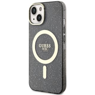Guess GUHMP14MHCMCGK MagSafe iPhone 14 Plus kemény hátlap tok - fekete