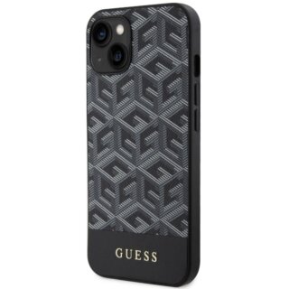 Guess GUHMP14SHGCFSEK MagSafe iPhone 14 kemény hátlap tok - fekete