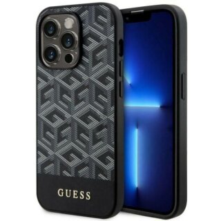 Guess GUHMP14XHGCFSEK MagSafe iPhone 14 Pro Max kemény hátlap tok - fekete