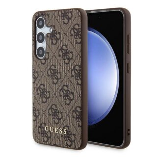 Guess GUOHCSA35G4GFBR Samsung Galaxy A35 bőr hátlap tok - barna