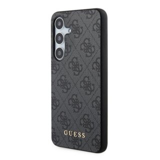 Guess GUOHCSA35G4GFGR Samsung Galaxy A35 bőr hátlap tok - fekete