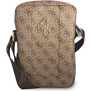 Guess GUTB10G4GFBR bőr válltáska 10"-ig - barna
