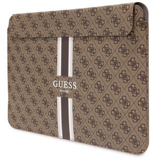 Guess GUCS14P4RPSW becsúsztathatós bőr laptop tok 14"-ig - barna