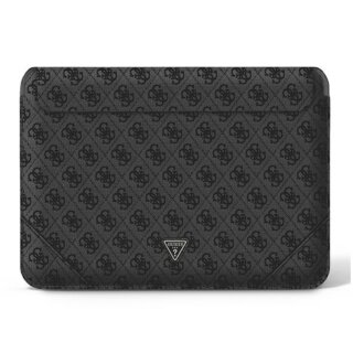 Guess Sleeve GUCS14P4TK laptop 13" / 14" bőr becsúsztathatós tok - fekete/mintás