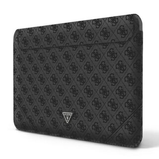 Guess Sleeve GUCS14P4TK laptop 13" / 14" bőr becsúsztathatós tok - fekete/mintás