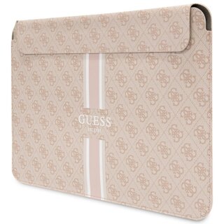 Guess GUCS16P4RPSP becsúsztathatós bőr laptop tok 16"-ig - rózsaszín