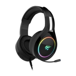 Havit Gamenote H2232D RGB gaming fejhallgató USB + 3.5mm - fekete