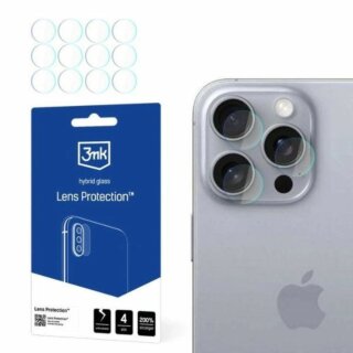 3mk Lens Protect iPhone 16 Pro Max hibrid lencsevédő fólia - 4db