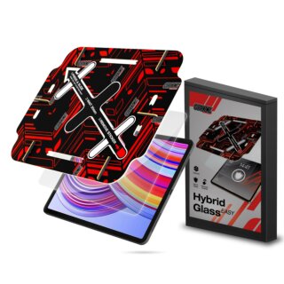 GrizzGlass HybridGlass Xiaomi Redmi Pad Pro hibrid kijelzővédő üvegfólia felhelyező applikátorral