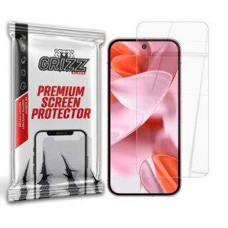 GrizzGlass HybridGlass Google Pixel 9 hibrid kijelzővédő üvegfólia