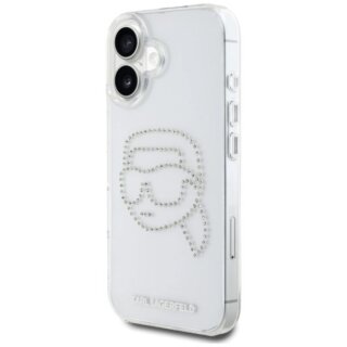 ikiegeszitok Karl Lagerfeld iphone16 clear rhinestones Karl head 0
