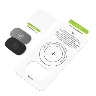 iOttie fém lapok iTap 2 Wireless Qi mágneses autós tartókhoz