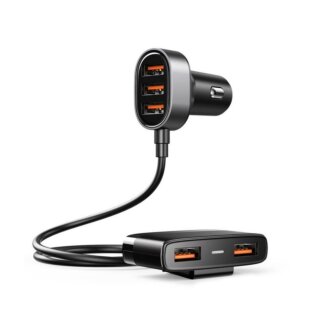 Joyroom JR-CL03 5xUSB-A autós töltő és hosszabbító 6,2A