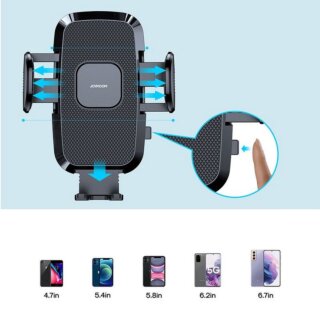 Joyroom JR-ZS259 autós tartó szellőzőrácsos - fekete