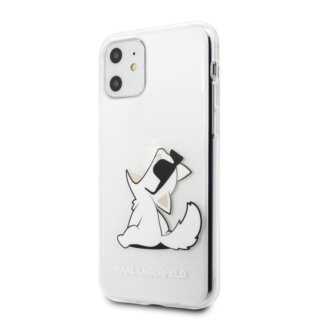 Karl Lagerfeld KLHCN61CFNRC iPhone 11 kemény hátlap tok - átlátszó