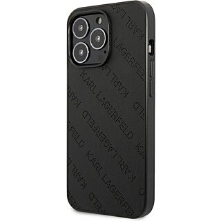 Karl Lagerfeld KLHCP13LPTLK iPhone 13 Pro kemény hátlap tok - fekete