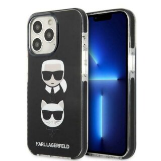 Karl Lagerfeld KLHCP13LTPE2TK iPhone 13 Pro kemény hátlap tok - fekete