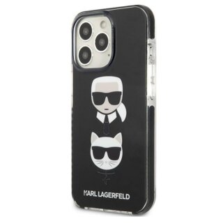 Karl Lagerfeld KLHCP13LTPE2TK iPhone 13 Pro kemény hátlap tok - fekete