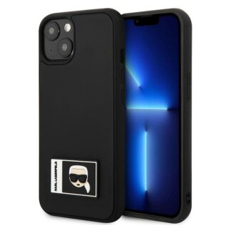 Karl Lagerfeld KLHCP13S3DKPK iPhone 13 mini kemény hátlap tok - fekete