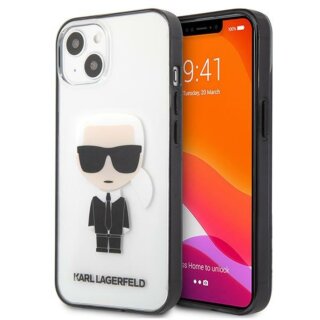 Karl Lagerfeld KLHCP13SHIKCK iPhone 13 mini kemény hátlap tok - átlátszó