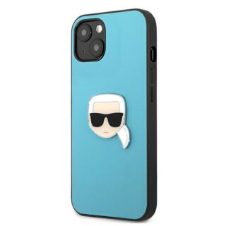 Karl Lagerfeld KLHCP13SPKMB iPhone 13 mini kemény hátlap tok - kék