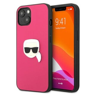 Karl Lagerfeld KLHCP13SPKMP iPhone 13 mini kemény hátlap tok - rózsaszín