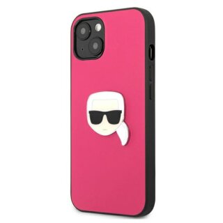 Karl Lagerfeld KLHCP13SPKMP iPhone 13 mini kemény hátlap tok - rózsaszín