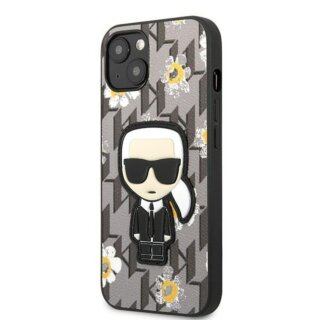 Karl Lagerfeld KLHCP13SPMNFIK1 iPhone 13 mini szilikon hátlap tok - szürke