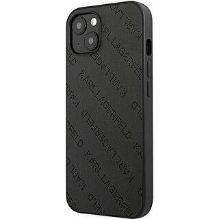 Karl Lagerfeld KLHCP13SPTLK iPhone 13 mini kemény hátlap tok - fekete